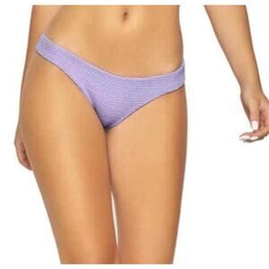 NWT Pilyq Lavender Smocked Bikini Bottoms